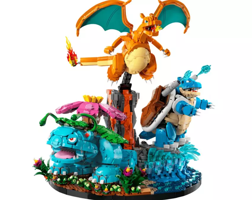 LEGO Kanto Starter Evolutions-Set