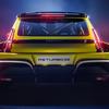 Bedienelemente des Renault 5 Turbo 3E auf dem Armaturenbrett