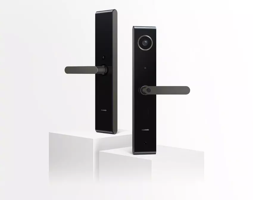 Huawei stellt am 6. September ein neues intelligentes Türschloss mit HarmonyOS, Kamera und Fingerabdruckscanner vor