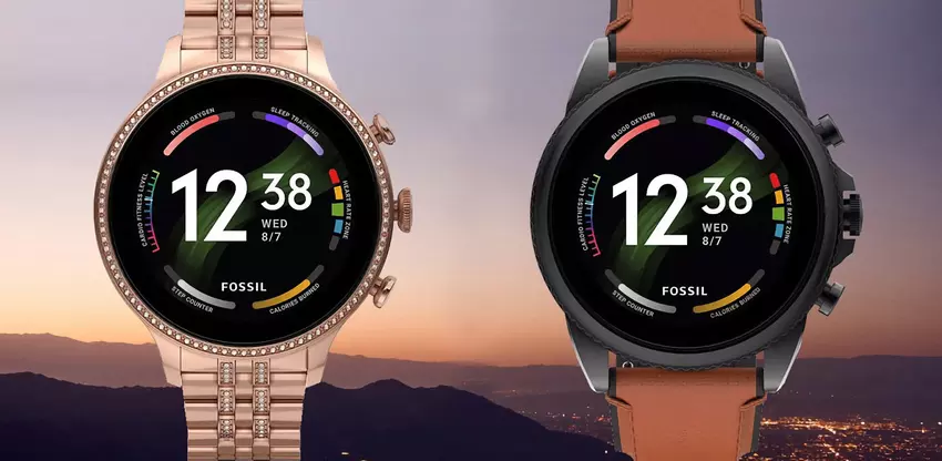Fossil Gen 6 mit 44mm Gehäuse, Wear OS 3 und Snapdragon Wear 4100+ Chip ist auf Amazon für $120 reduziert