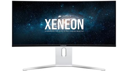 Corsair XENEON 34WQHD240-C: Gaming-Monitor mit gebogenem 34-Zoll-QD-OLED-Bildschirm (240 Hz)