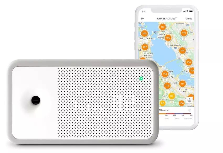 Awair Element Intelligente Luftqualitätsüberwachung für Innenräume Allergien