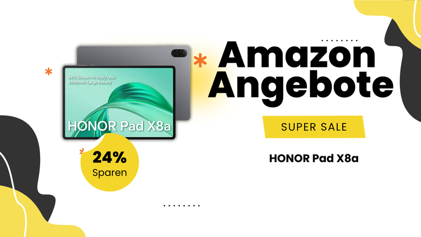 HONOR Pad X8a Android Tablet – Jetzt 40€ günstiger!