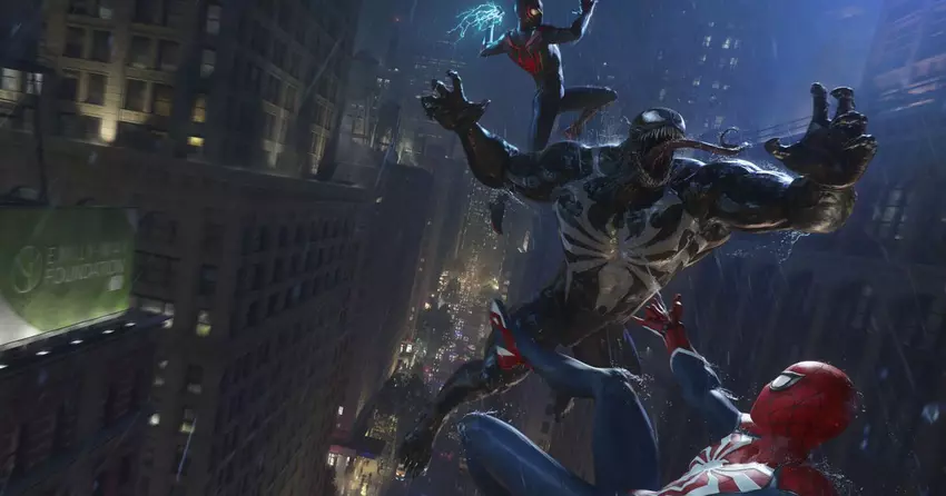 Insomniac Games zeigt weiterhin Poster von Marvel's Spider-Man 2 Charakteren. Jetzt können Sie einen genaueren Blick auf die Eidechse und Venom bekommen