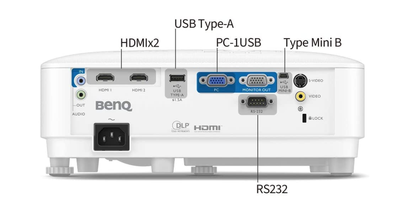 BenQ MW560  overheadprojektor test