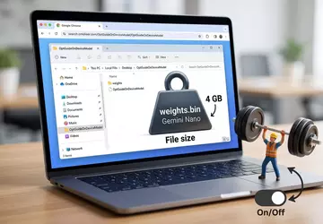 Chrome 147 lädt heimlich 4 GB ...