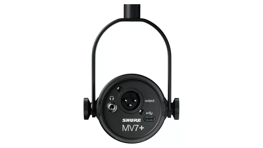 Shure MV7 Plus USB Podcast-Mikrofon
