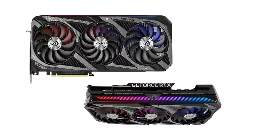 ASUS ROG Strix NVIDIA rtx 3070 Karte