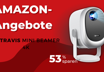 EXTRAVIS Mini Beamer 4K Bundle – ...