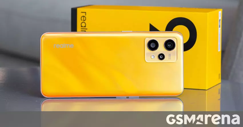 Realme 9 zur Überprüfung eingetroffen