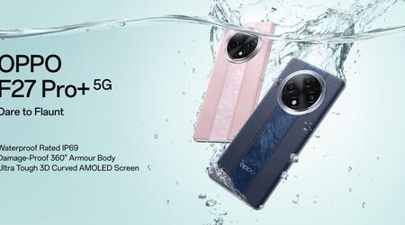 OPPO F27 Pro+: IP69 Schutz, Corning Gorilla Glass Victus 2 und MediaTek Dimensity 7050 Chip für $335