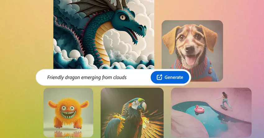 Adobes KI-Werkzeuge Firefly sind jetzt im Handel erhältlich