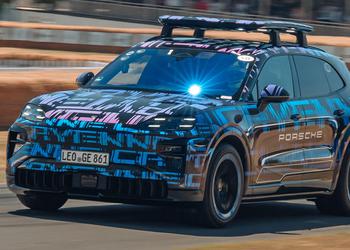 Interessante Details des elektrischen Porsche Cayenne ...