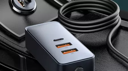 Baseus Autoladegerät mit Extender, 4 Anschlüssen und 120W Leistung für $20