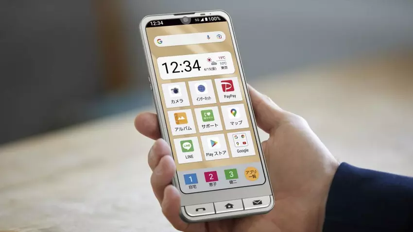 Zurück in die 2010er Jahre: Sharp Simple Sumaho 7 Smartphone mit physischen Tasten, 50 MP Kamera und Android 14 enthüllt