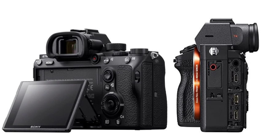 Sony A7 III Kamera für die Aufnahme von Interviews