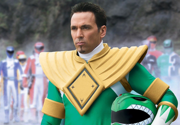 Jason David Frank, der ursprüngliche grün-weiße ...