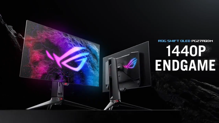 ASUS kündigte einen 27-Zoll-OLED-Gaming-Monitor mit QHD-Auflösung und 240 Hz an