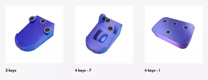 Fuß-Tastatur-Modelle von Varmilo