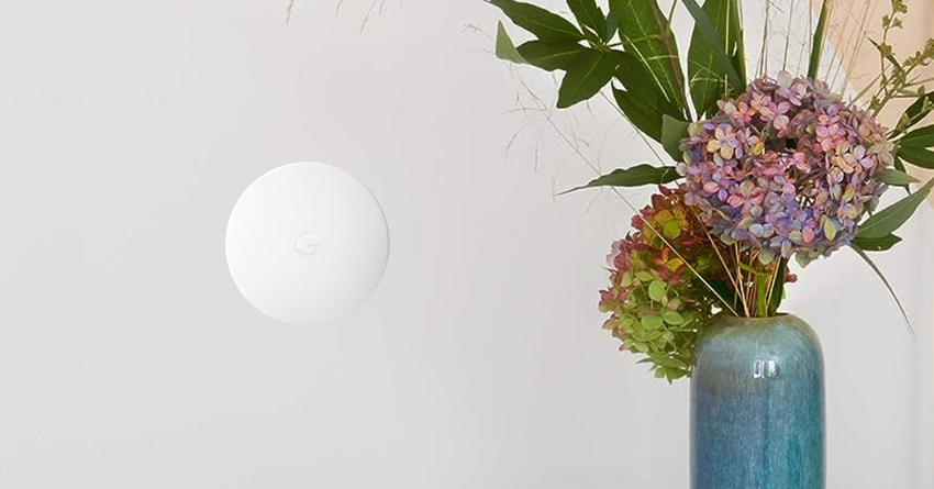 Google wifi Temperatur- und Feuchtigkeitssensor