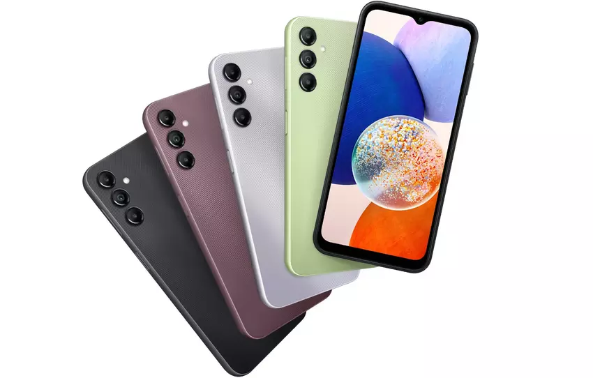 Das Galaxy A14 5G ist das erste der erschwinglichen Modelle von Samsung, das im März ein Sicherheitsupdate erhält