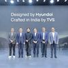 Hyundais Konzept für ein Elektroauto mit vier Rädern