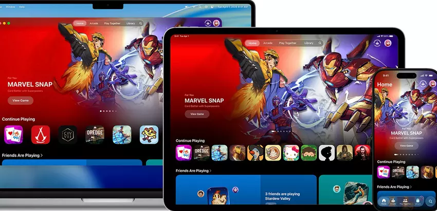 Ein neues Level des Spielens auf iPhone, iPad und Mac: Apple Games App vorgestellt