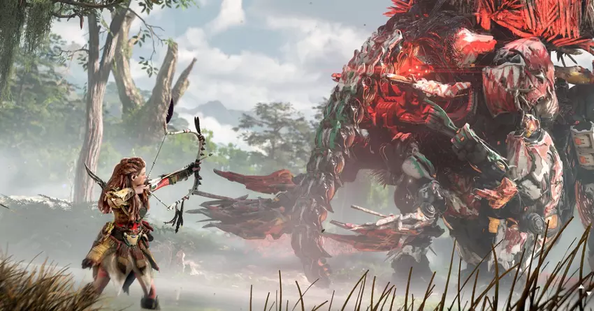 Eine physische Kopie von Horizon Forbidden West: Complete Edition wird 2 Discs haben, Spieler benötigen außerdem 121 GB freien Speicherplatz