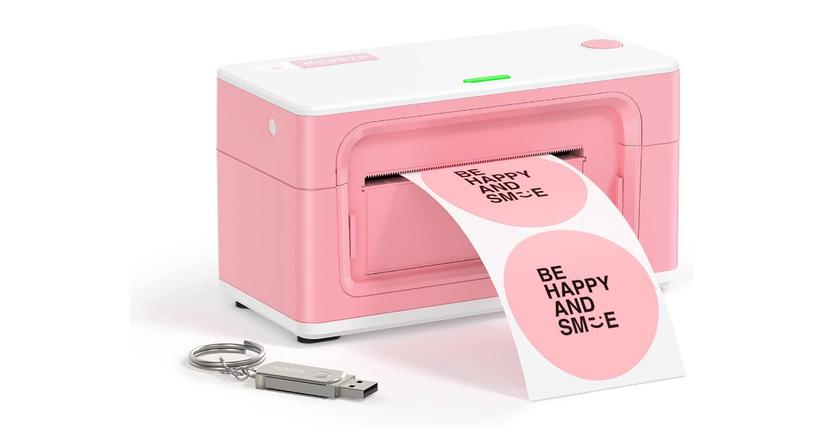 MUNBYN Rosa aufklebermaschine