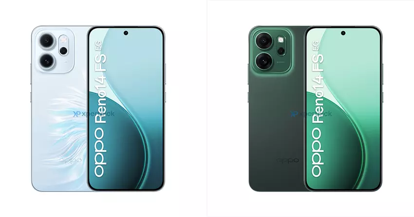 Großer Leak über Oppo Reno 14 FS 5G: Renderings, Spezifikationen, Preise