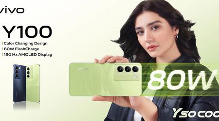 vivo Y100 4G: Smartphone mit 120Hz-AMOLED-Display, Snapdragon 685-Chip, IP54-Schutz und 80W-Ladung für $250