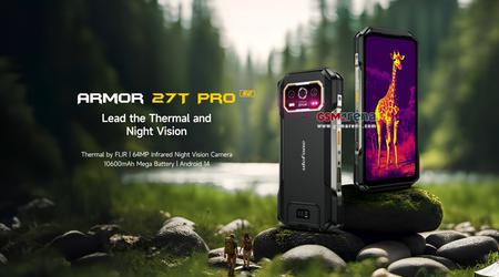 Das neue robuste Smartphone Ulefone Armor 27T Pro mit Wärmebildkamera und 10600-mAh-Akku ist bereit zur Veröffentlichung