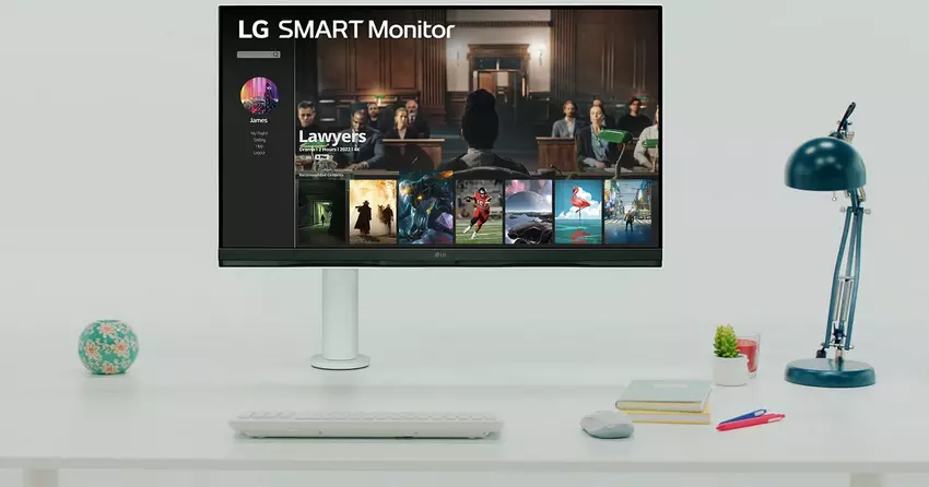 LG stellt den Smart Monitor 32SQ780S vor - 32" 4K-Monitor mit Bildwiederholrate von 65 Hz, Stereolautsprechern, webOS und eARC für 500 $