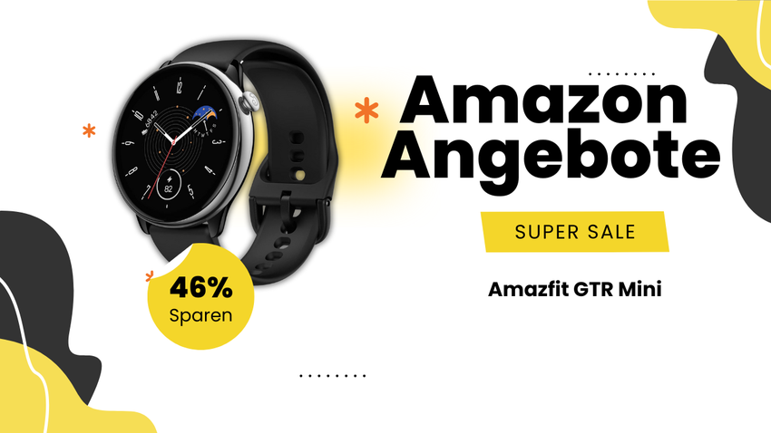 Amazfit GTR Mini Smartwatch – Jetzt fast 60€ günstiger!
