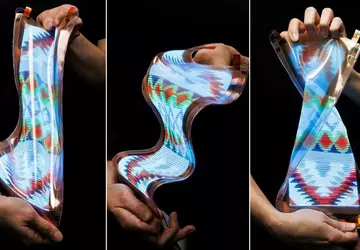 LG stellt flexibles LCD-Display vor, das ...