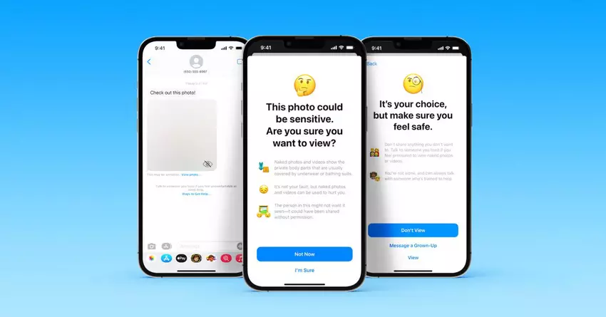 Die Kommunikationssicherheitsfunktion von Apple für Kinder wird nach der Markteinführung in den USA bald in Großbritannien verfügbar sein