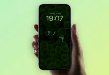 So wird das permanent angezeigte Hintergrundbild ...