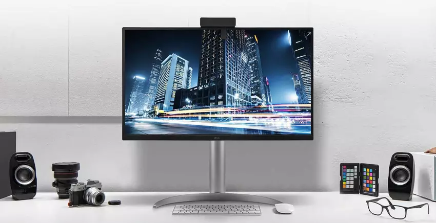 LG 27BQ85U-W: 27-Zoll-Monitor mit automatischem Bildschirmkalibrierungssensor