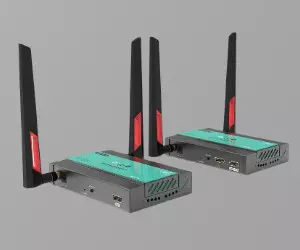 Mirabox HSV8113W Drahtloser HDMI-Sender und -Empfänger ...