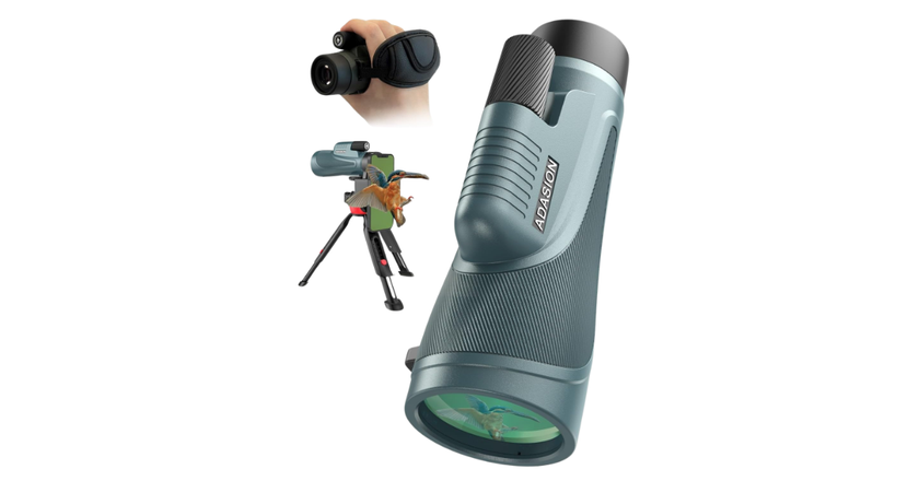 Adasion 12x56 monokular mit smartphone-adapter