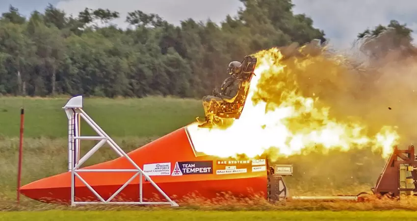 BAE und Rolls-Royce testen Schleudersitz und Triebwerk für das erste europäische Tempest-Kampfflugzeug der sechsten Generation