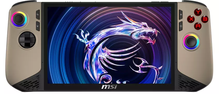 Äußeres des MSI Claw 8 AI+