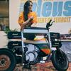 Miniatur BMW CE 02 in DJ-Version