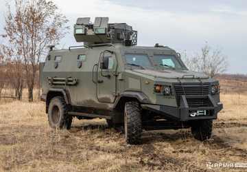 Spanien wird ukrainische Panzerfahrzeuge "Dzhura" und ...