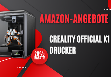 Creality K1 3D-Drucker: Highspeed-Innovation mit 20% ...