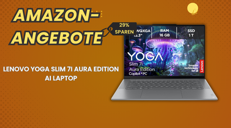Lenovo Yoga Slim 7i Aura Edition AI Laptop – Jetzt 433€ sparen beim Premium Business-Notebook!