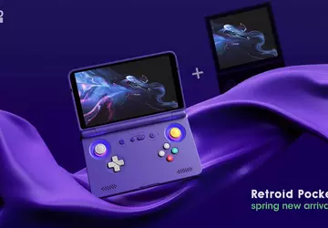 Die tragbare Konsole Pocket Flip 2 ...