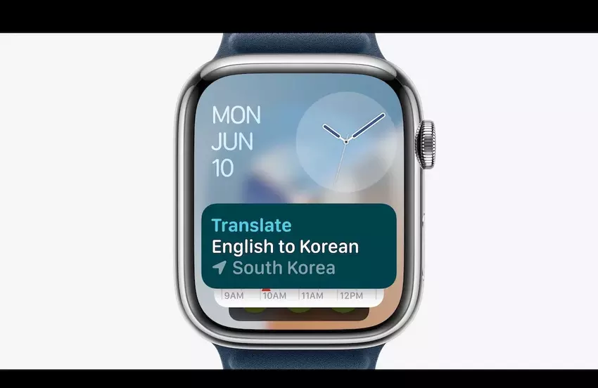 Apple Watch mit watchOS 11 wird Apple Translate erhalten