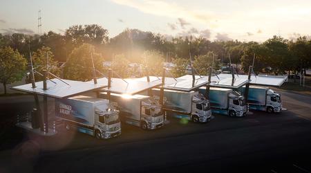 Daimler Truck wird das größte halböffentliche Stromladenetz in Europa aufbauen - mehr als 3.000 Stationen bis 2030