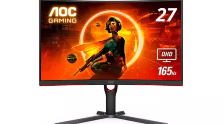 Angebot des Tages bei Amazon: AOC CQ27G3S 27-Zoll-Curved-Gaming-Monitor mit 165Hz-Unterstützung für $40 weniger